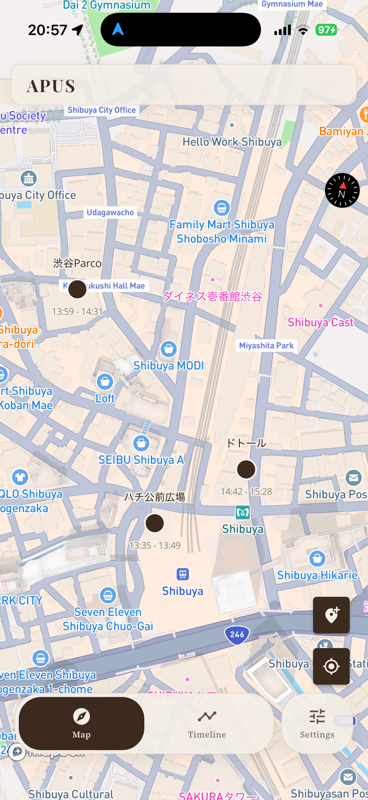 渋谷マップ